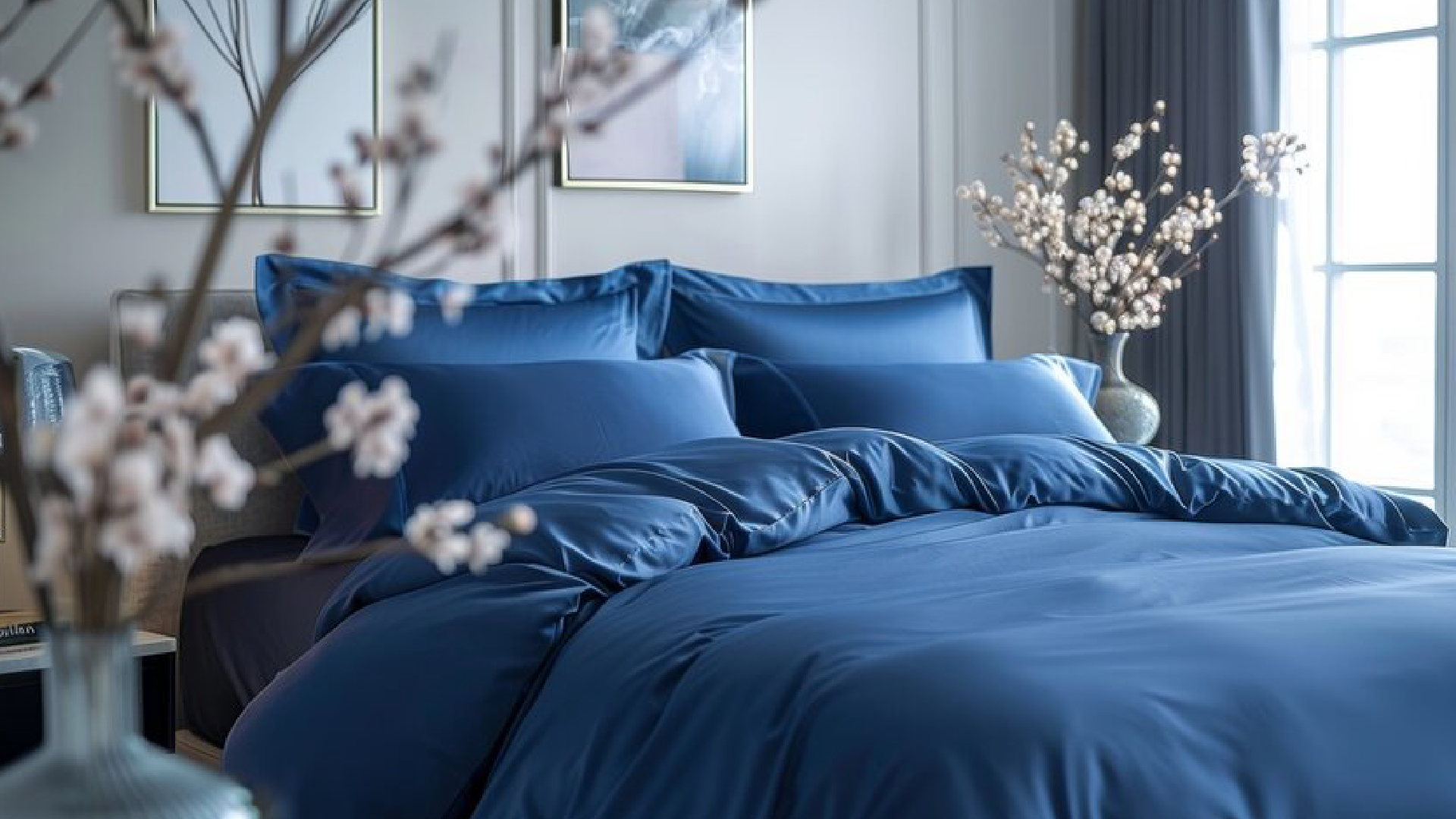 Bring hotel-style comfort home with crisp cotton bedding